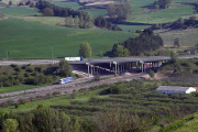 La N-I y la AP-1 discurren paralelas por la provincia de Burgos.-G.G.