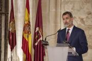 El Rey Felipe VI durante su discurso en la ceremonia de entrega de los Premios Nacionales de Cultura-ZIPI (EFE)