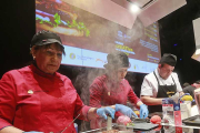 El concurso de hamburguesas fue uno de los actos más llamativos de la última edición del Devora.-R. OCHOA