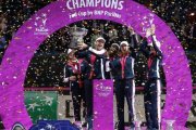 Las jugadoras estadounidenses celebran su triunfo sobre Bielorrusia.-EFE / TATYANA ZENKOVICH