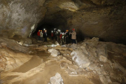 El pasado año pasaron más de 30.000 visitantes por ambos espacios de Ojo Guareña y Cueva Palomera-R. O.
