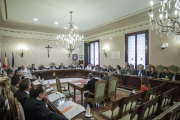 Último Pleno provincial celebrado el viernes.-SANTI OTERO