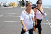 Hernández, poco antes de sufrir el desmayo-EFE / CORRALEJO