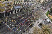 Atletas por Barcelona.-JORDI COTRINA