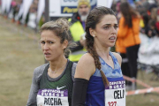 Celia Antón compite en la final del 5.000 junto a Cristina Ruiz.-SANTI OTERO