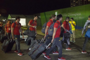 Llegada de los deportistas españoles a la Villa Olímpica de Río.-EFE / FERNANDO MAIA