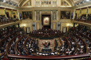 Hemiciclo del Congreso de los Diputados.-EFE / JAVIER LIZON