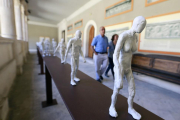 Las piezas de José María Casanova ocupan distintos espacios del Museo de Burgos.-Raúl Ochoa