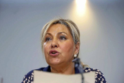 La vicepresidenta y portavoz de la Junta, Rosa Valdeón, informa de los nuevos nombramientos.-Ical