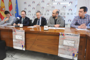 Imagen de la presentación ayer de la iniciativa en la Universidad.-ISRAEL L. MURILLO