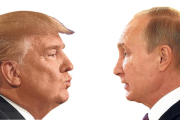 Trump y Putin.-