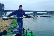 El zamorano José María Jambrina, pescador de Alto Nivel de Agua Dulce en Mérida.-LEONARDO DE LA FUENTE