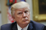 Donald Trump, durante una reunión sobre sanidad, la semana pasada en la Casa Blanca.-AP / PABLO MARTINEZ MONSIVAIS