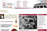 Congreso.es, la página web de la Cámara baja.-EL PERIÓDICO