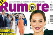Portada de ’Rumore’ protagonizada por Tamara Falcó.-