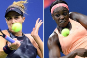 Madison Keys y Sloane Stephens-AFP / JEWEL SAMAD