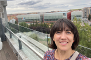 Virginia Arroyo, burgalesa, reside en Bilbao donde es directora de migración de bases de datos en Oracle.