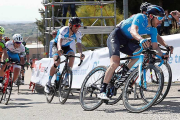 Carlos Barbero en acción en la última prueba que corrió en España, la Vuelta a Aragón-PHOTO GÓMEZ SPORT