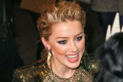 Amber Heard, en el estreno de Aquaman, el pasado 12 de diciembre en Los Ángeles.-EL PERIÓDICO