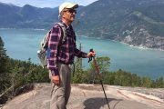 El académico y ecologista Kavous Seyed Emami en una excursión por territorio iraní.-AFP