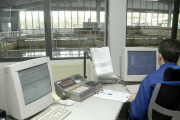 Imagen del interior de la planta potabilizadora de Arlanzón.-RAÚL G. OCHOA