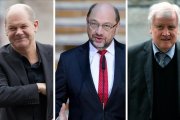Olaf Scholz, Martin Schulz y Horst Seehofer.-PERIODICO