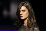 Marina Pérez, en el desfile de Esther Noriega, el pasado lunes.-EFE / J J Guillen