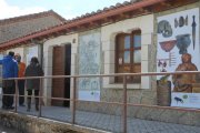 La Mancomunidad inauguró en mayo su oficina de atención al turista, ubicada en las viejas escuelas de Atapuerca.-ECB