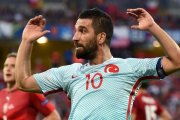 Arda Turan, en el Turquía-República Checa de la Eurocopa del año pasado.-ANDY RAIN
