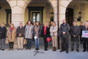 La muerte de la joven provocó la repulsa ciudadana, que se manifestó en la localidad arandina en marzo de 2014.-ECB