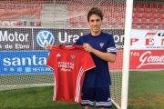 Eloy Gila se entrenó ayer con su nuevo equipo en Anduva-CDMIRANDÉS.COM