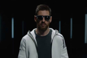 Leo Messi, en una imagen del vídeo promocional de su nueva línea de gafas de sol.-HAWKERS (YOUTUBE)