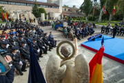 Acto de la festividad de los Ángeles Custodios, patronos de la Policía Nacional. TOMÁS ALONSO