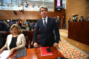 El presidente de la Comunidad de Madrid, Ángel Garrido.-DAVID CASTRO