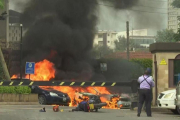 Explosión en un complejo hotelero en la capital de Kenya, Nairobi.-JOSHPAT KASIRE (AP)