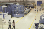 Interior de la fábrica de Aciturri en Miranda de Ebro, localidad en la que hunde sus orígenes el grupo empresarial en el año 1977.-ECB