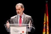 El rey Felipe VI, el pasado 12 de febrero, en Madrid.-EL PERIÓDICO (EFE / EMILIO NARANJO)