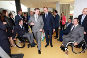 El ministro de Sanidad, Alfonso Alonso, visita el centro Aspaym en Valladolid-Ical