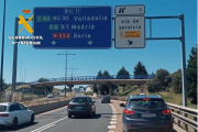 Imagen del vehículo infractor. GUARDIA CIVIL.