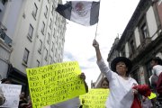 Organizaciones feministas  grupos de trabajadoras sexuales y simpatizantes participan en la Octava Marcha de las Putas  para reclamar el fin de la violencia contra las mujeres-HILDA RIOS (EFE)