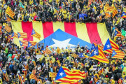Manifestación independentista en Bruselas, en diciembre del 2017.-ARCHIVO / EFE