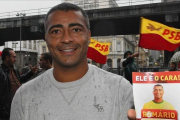 El exfutbolista  Romario.-