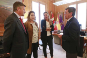 José Antonio Yagüe, Montserrat Aparicio, Arantxa Jordán y César Rico.-RAÚL G. OCHOA