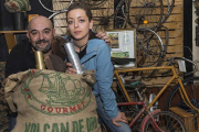 Pedro Montalvo (El Pez) y Águeda Martínez (Esmol Jaus) representarán a Castilla yLeón en el nacional.-LA ESTACIÓN DE BICICLETAS