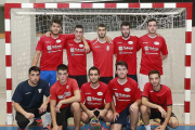 Plantilla del Serrano Sport, que perdió la pasada jornada en su enfrentamiento con La Senda de los Elefantes.-RAÚL G. OCHOA