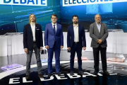 Candidatos en el debate autonómico-ICAL