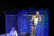 Ana Molina y Roberto Méndez, durante un preestreno en el Teatro La Realidad de Salazar.-Teatro La Realidad