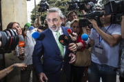 Francisco Correa a su llegada al juzgado.-MIGUEL LORENZO