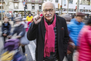 Ferran Monegal, retratado este viernes, en La Rambla.-JULIO CARBÓ