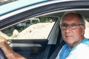 El manager general del Astana Pro Team, Giuseppe Martinelli, ayer en Pineda de la Sierra-Santi Otero